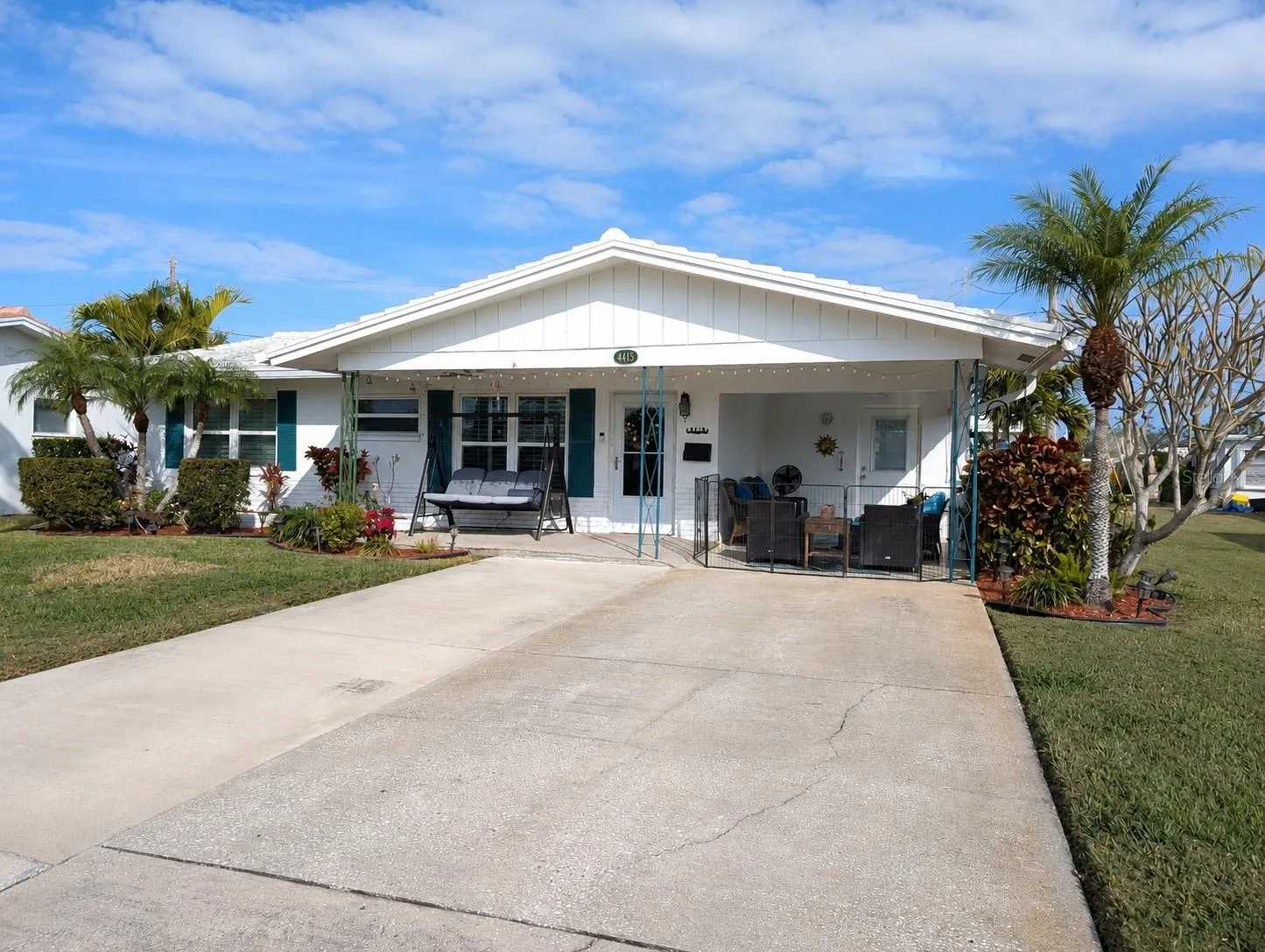 Double Driveway with Carport