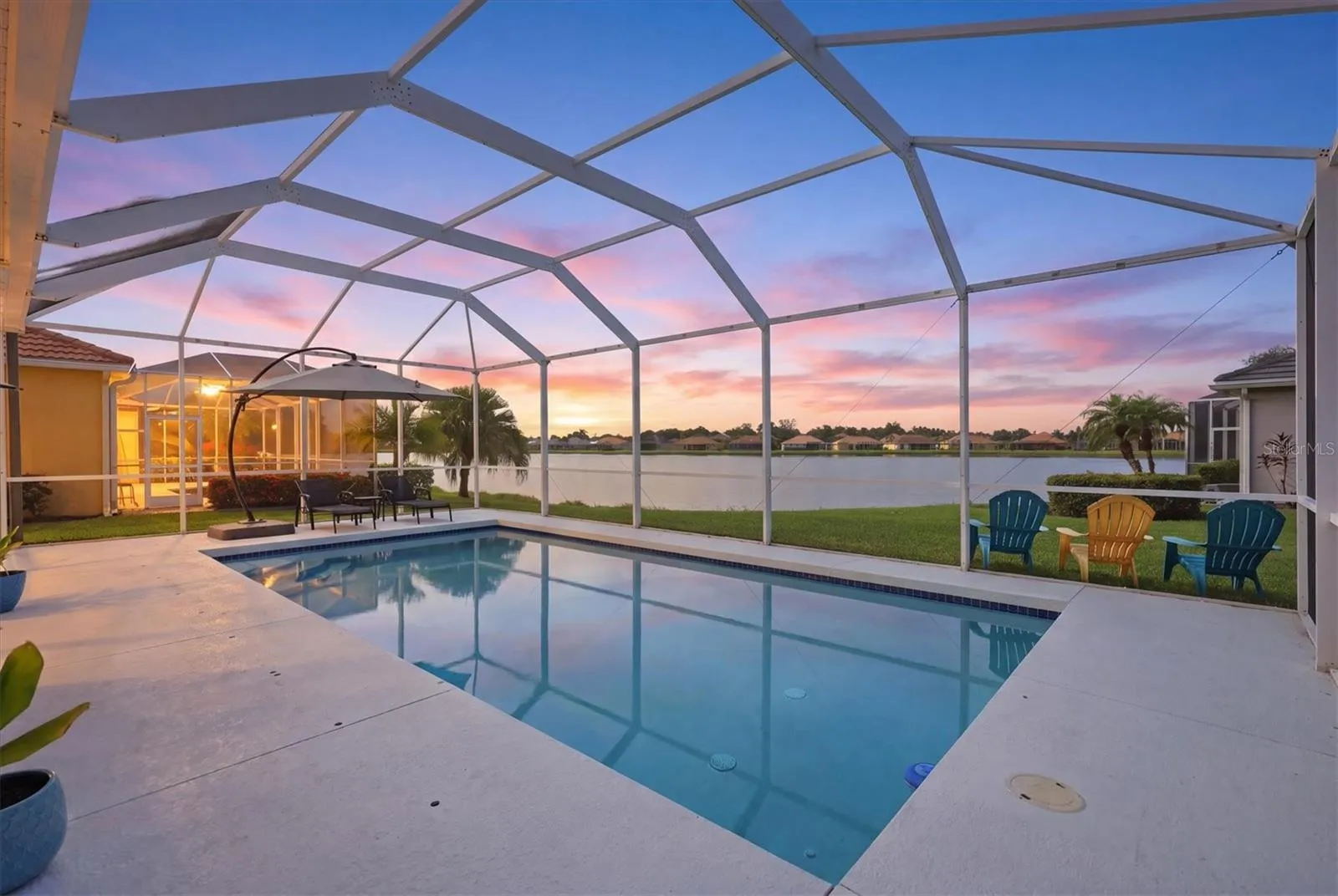 Heated pool