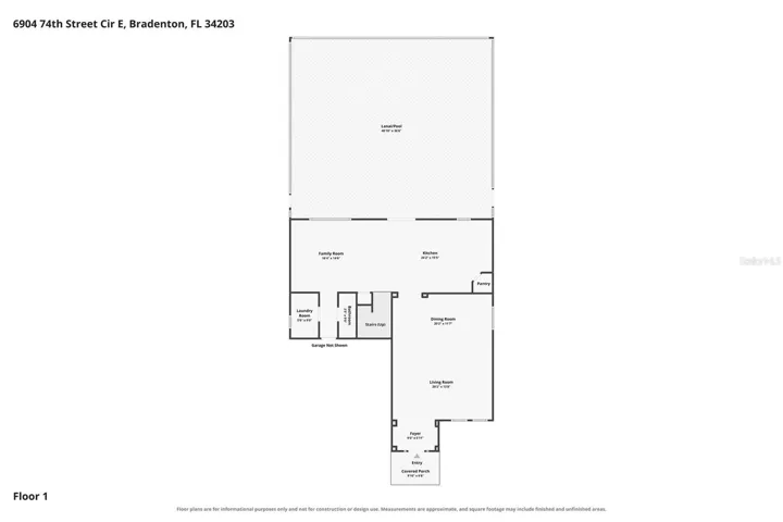 Floor plan 1st floor
