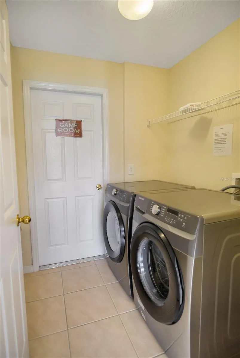 First Floor Laundry