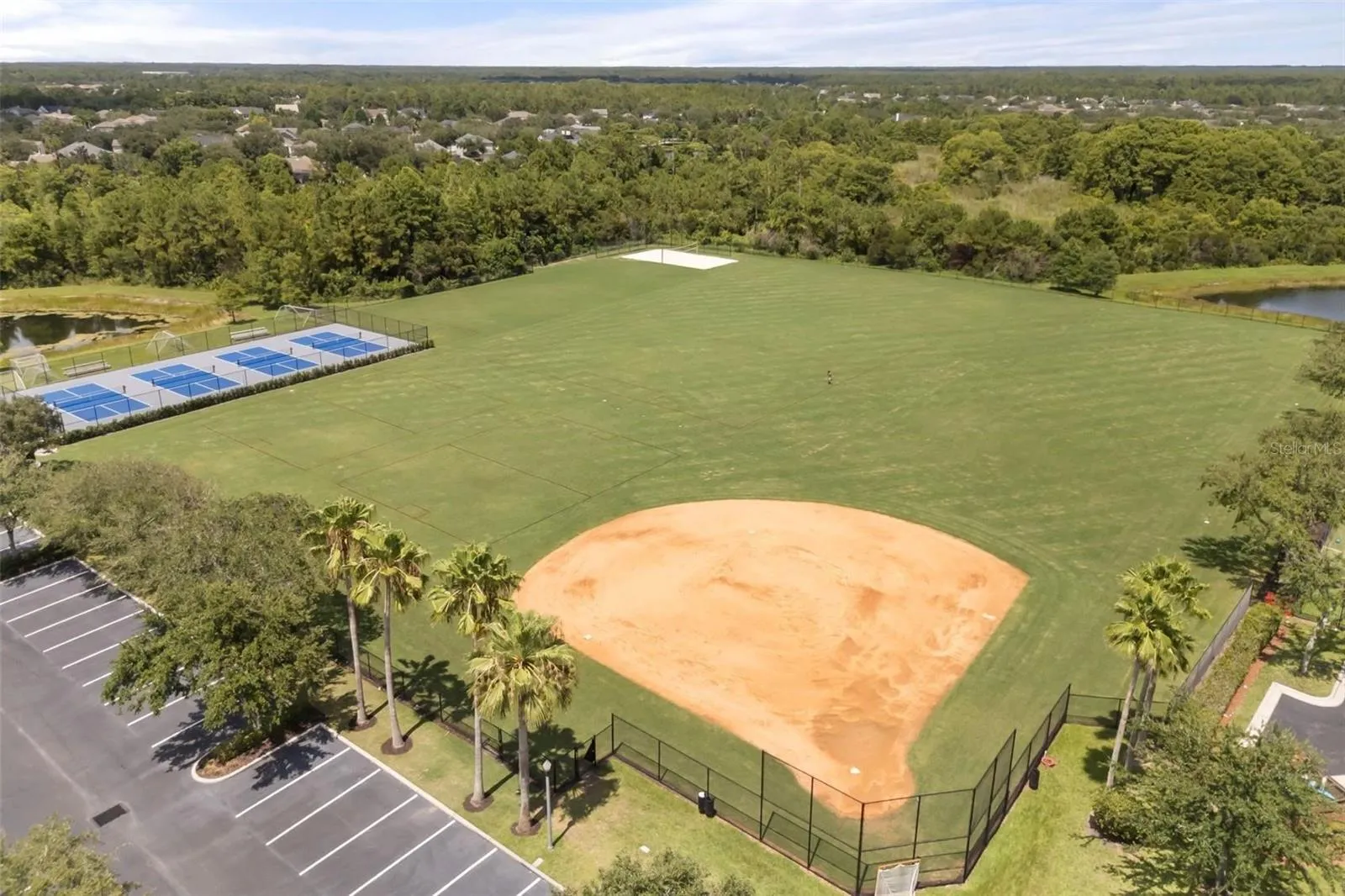 Soccer field / baseball and beach volleyball