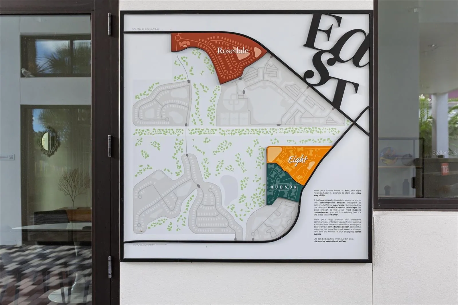 Current and future villages of East
