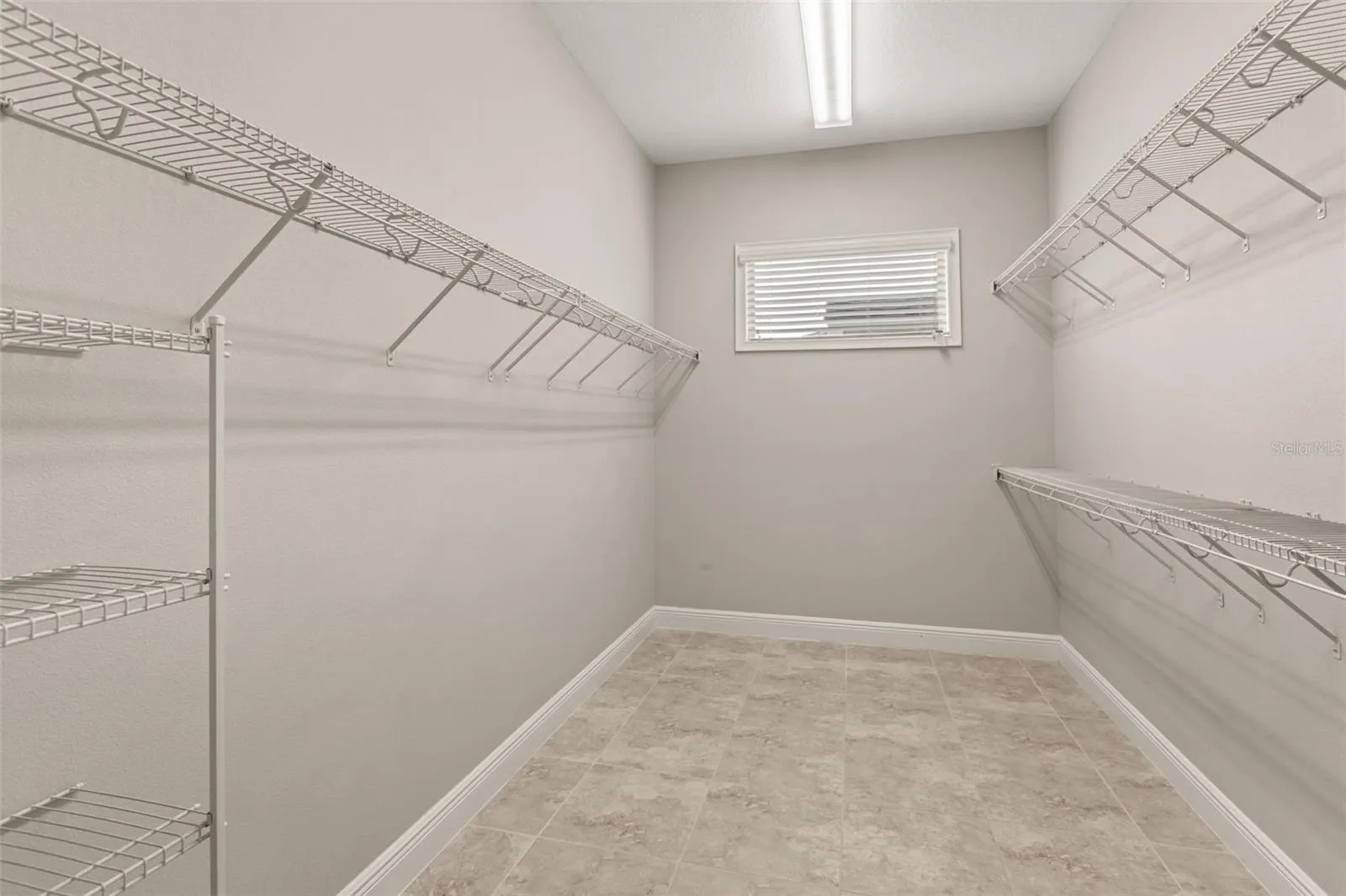 Primary closet