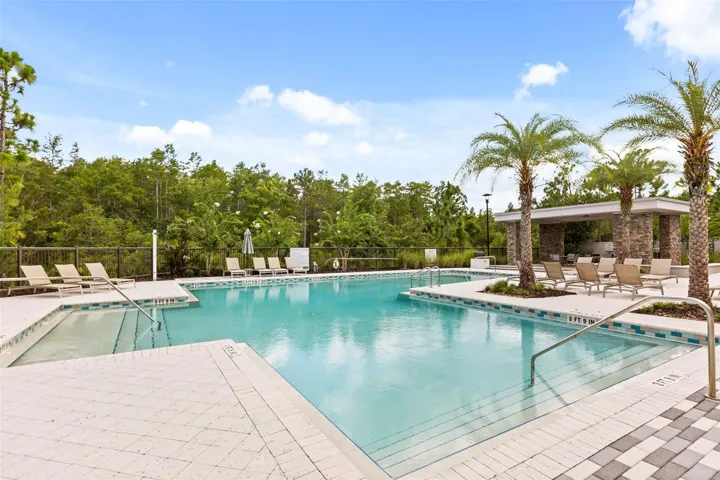 Resort-style pool