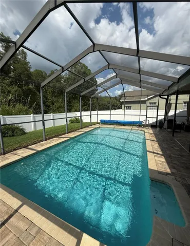 Pool cover included. No rear neighbors!