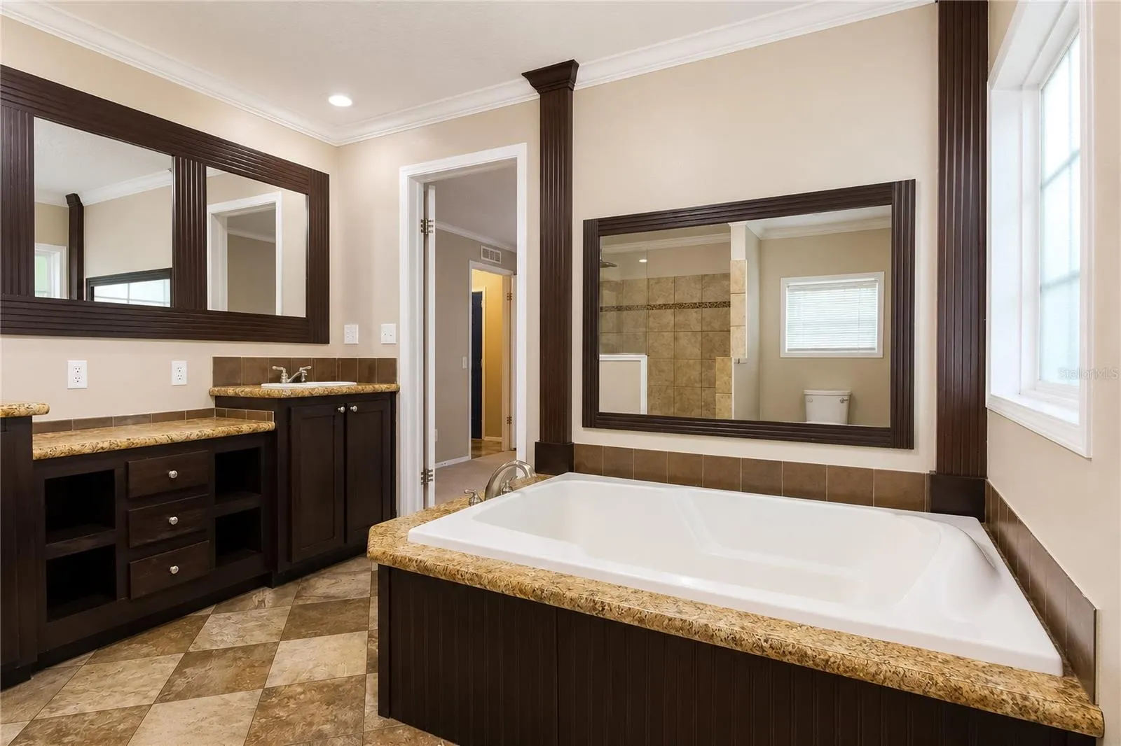 Bathroom 1 in Owners Suite, Soaking Tub
