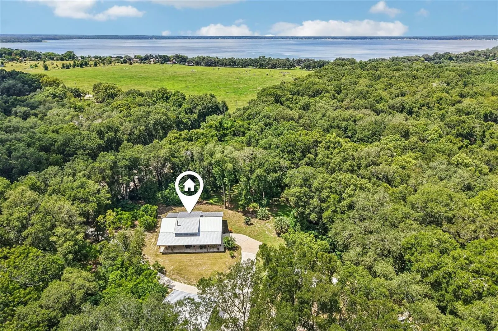Ariel Proximity to Lake Weir