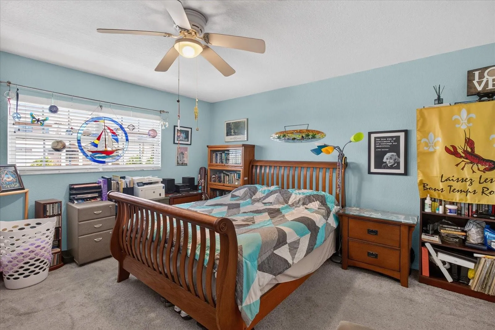 Secondary Bedroom With A Built In Closet