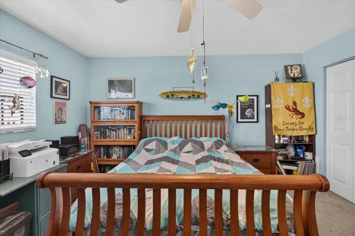 Secondary Bedroom With A Built In Closet