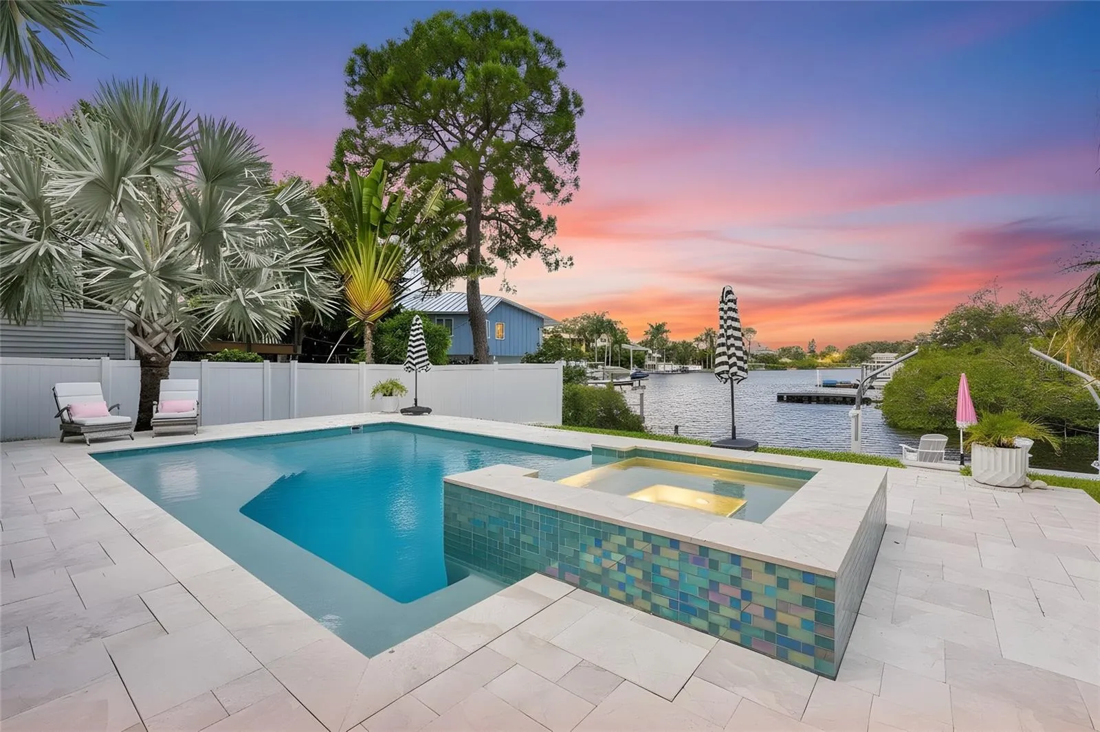 Heated pool built a couple years ago!