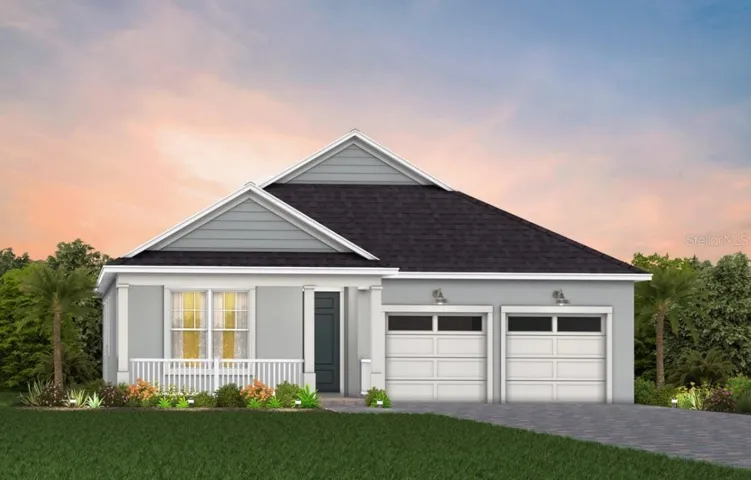 Exterior Design. Artistic rendering for this new construction home. Pictures are for illustrative purposes only. Elevations, colors and options may vary.