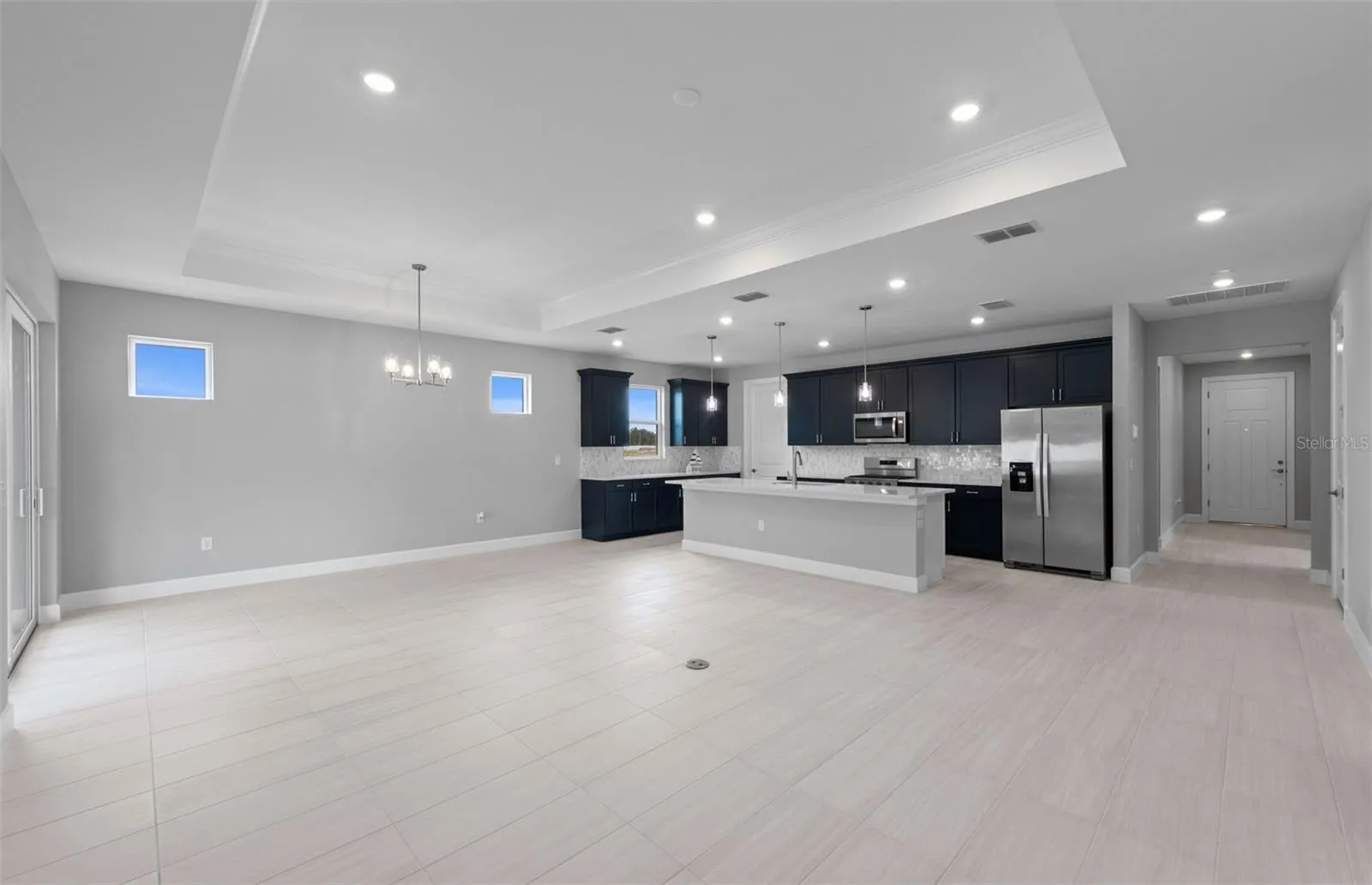 Interior of actual home.