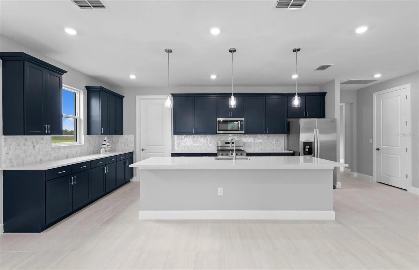 Interior of actual home.