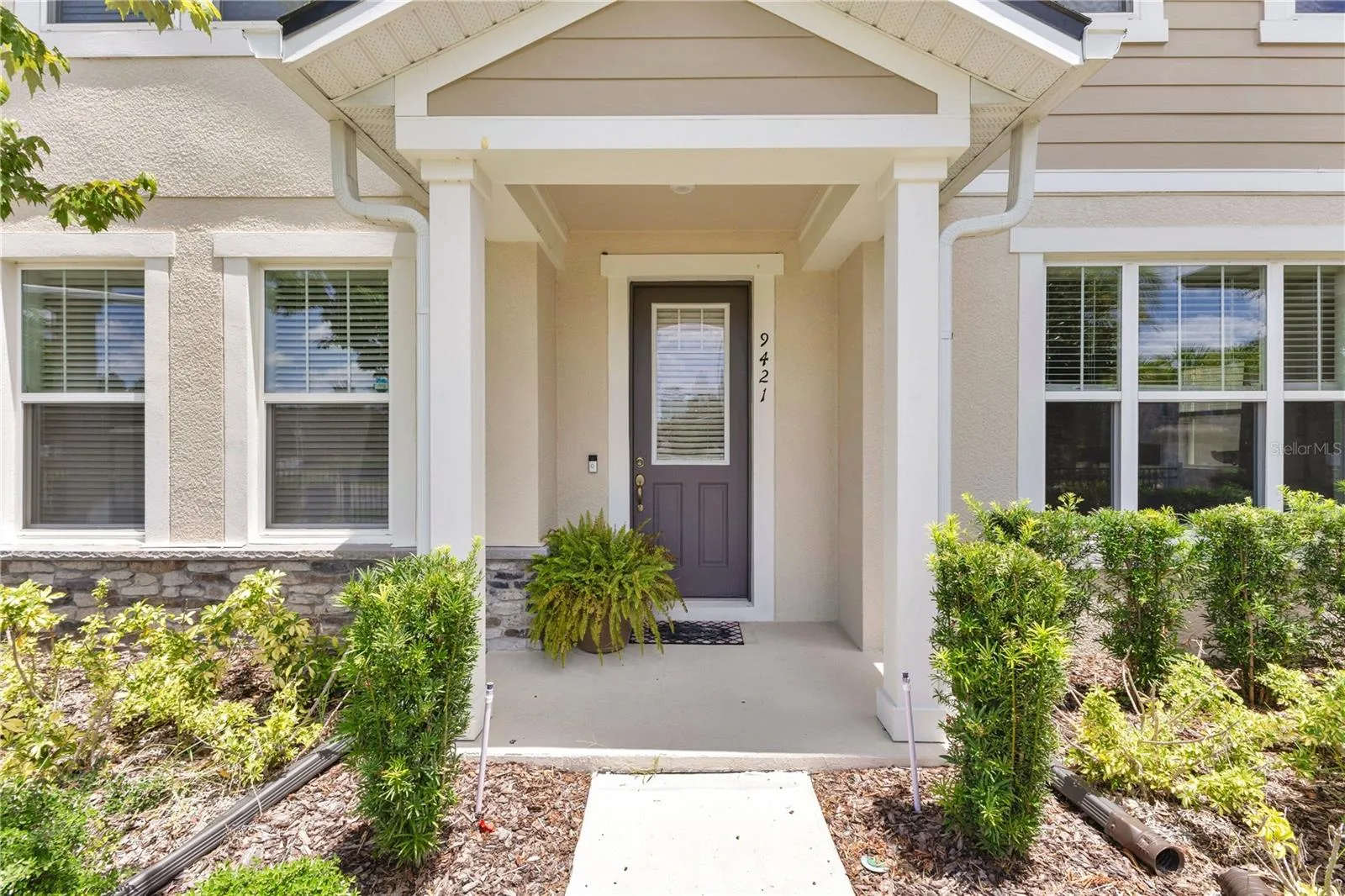 Welcoming entrance