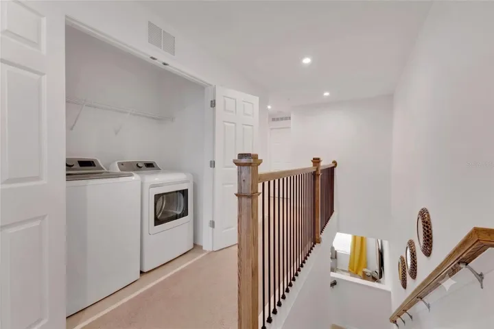 Upstairs Hall/Laundry