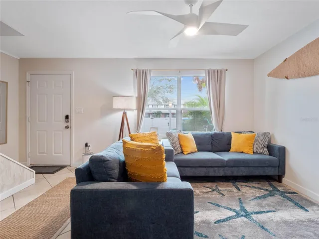Open concept living area with an easy flow between gathering spaces.
