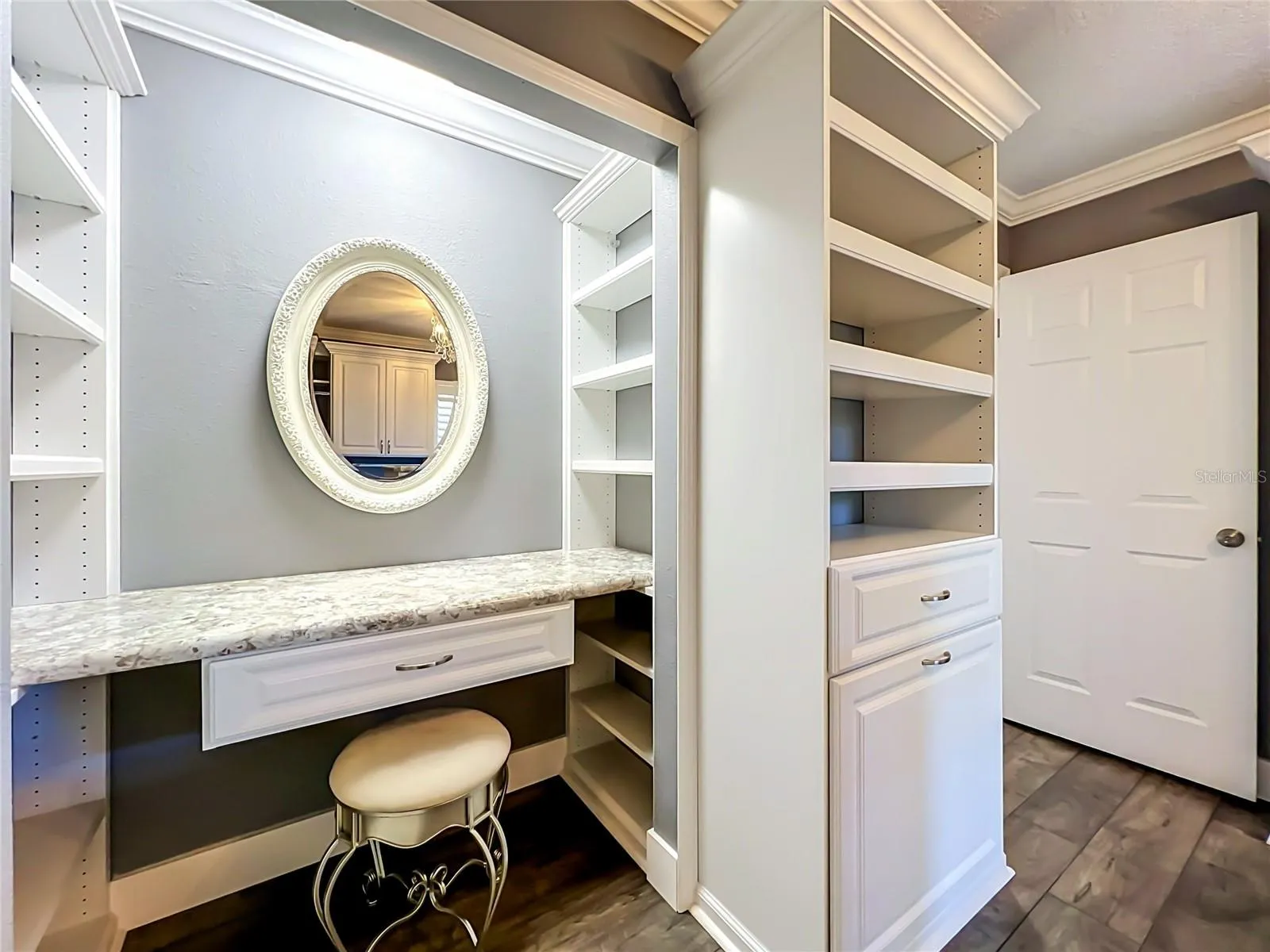 Vanity Area in Bedroom Three/Walk-In Closet