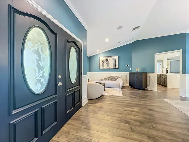 Double Entry to Foyer
