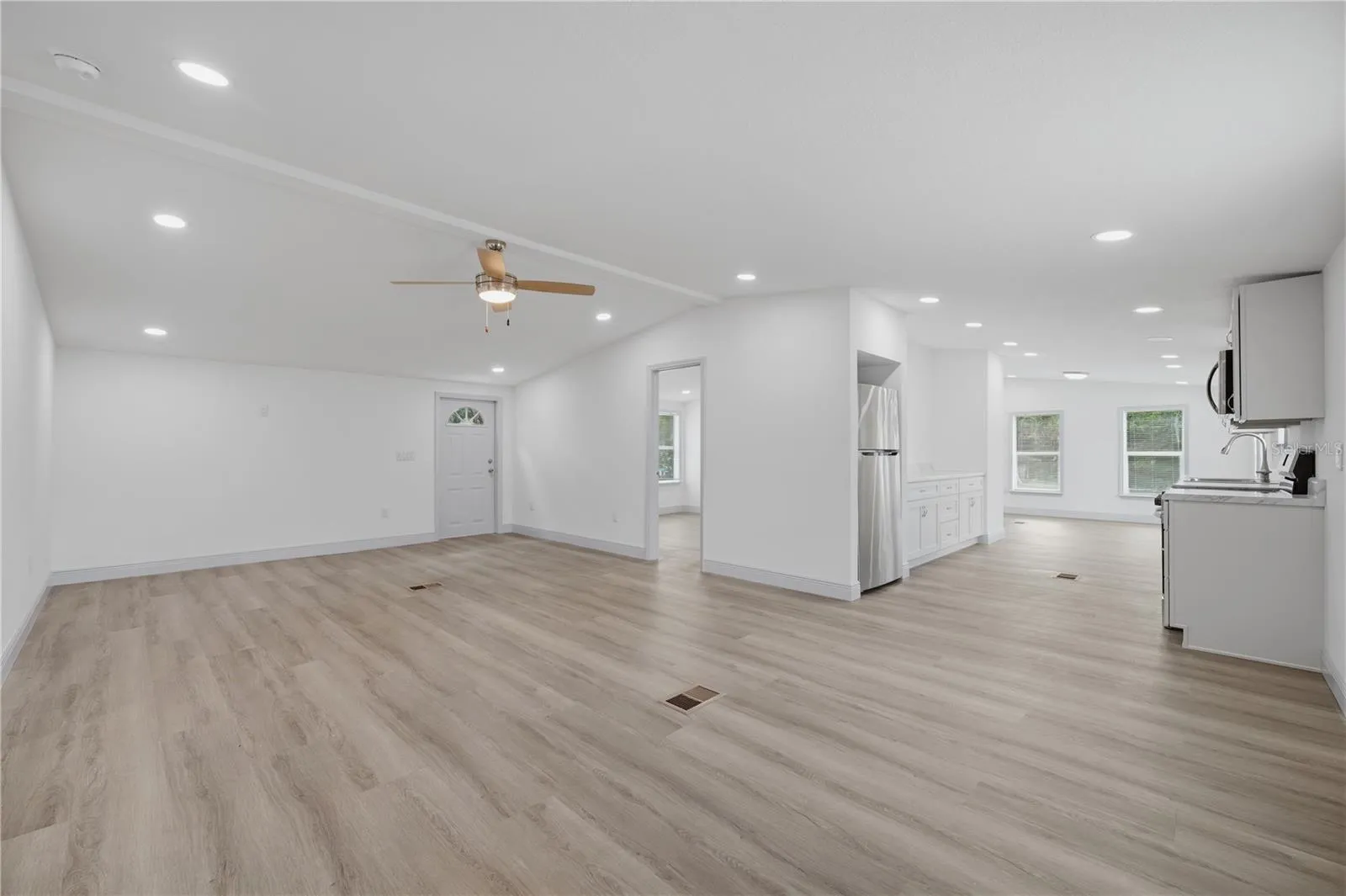 spacious living room