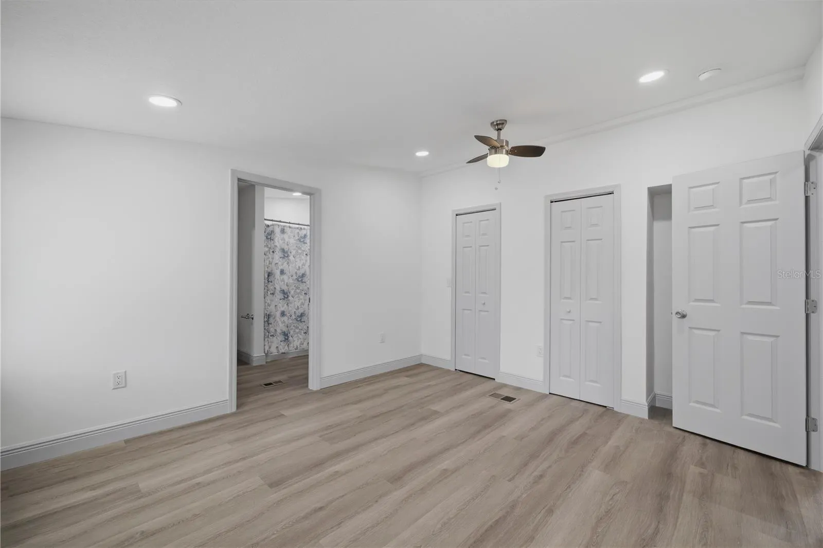 Master Bedroom dual closets