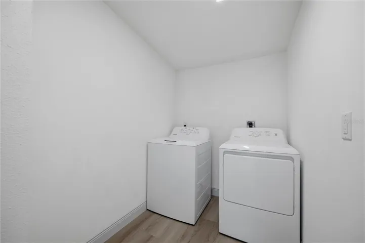 Inside Laundry room