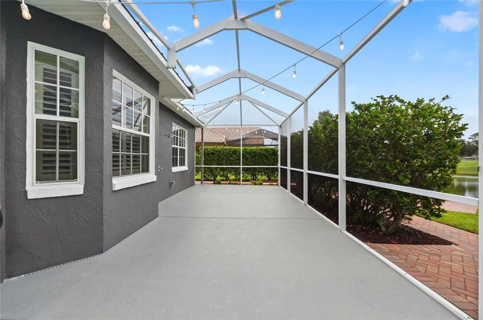 Extended Screened Patio