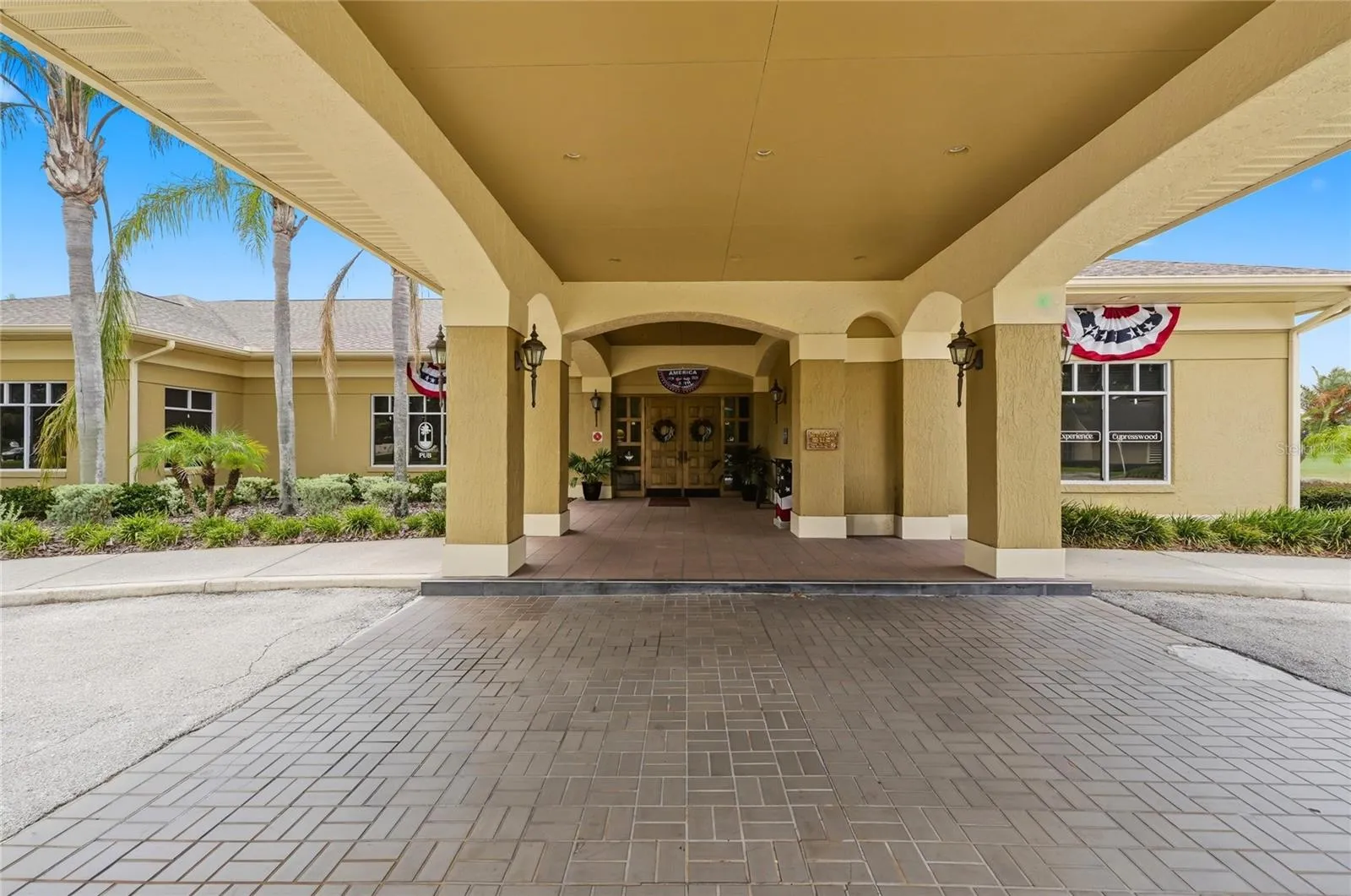Clubhouse Entrance