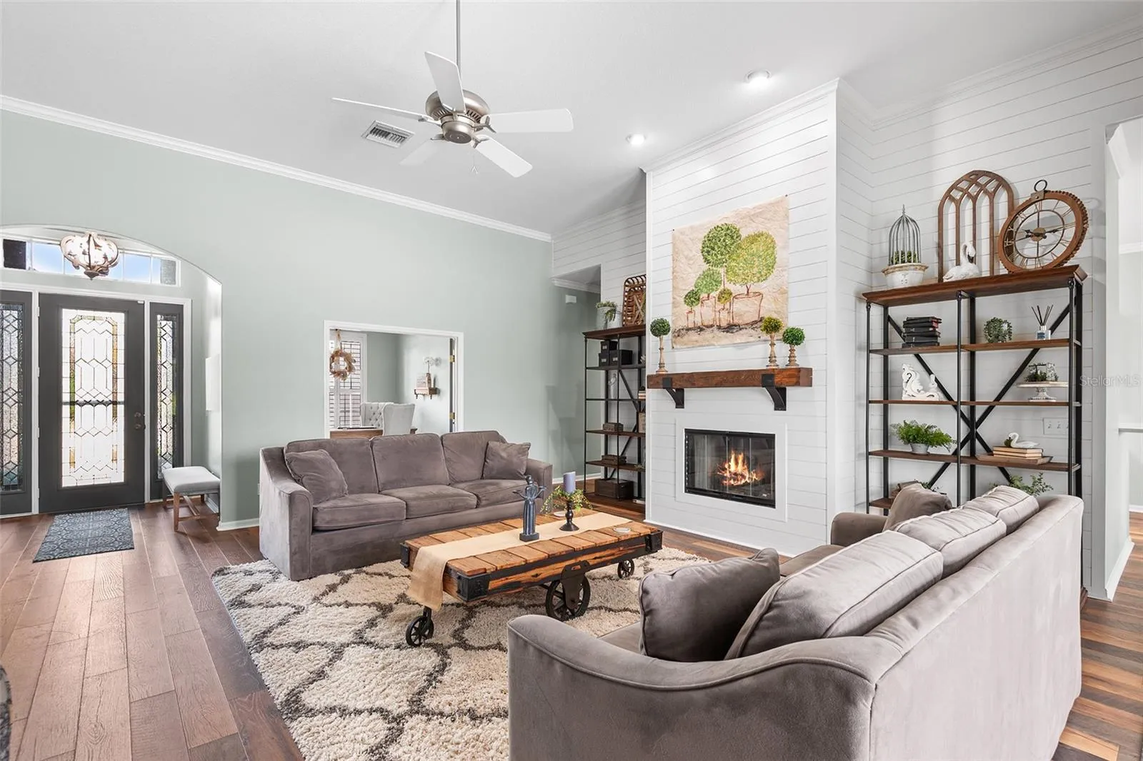 Natural Gas Fireplace