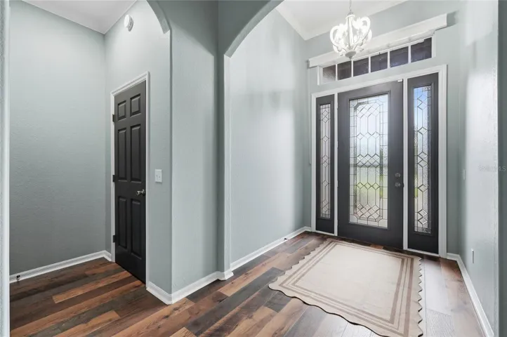 Welcoming Foyer with Coat Closet