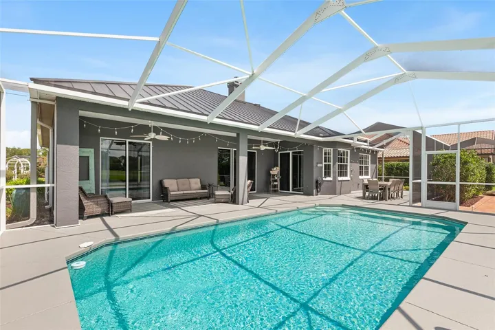 Screened to Keep the Pool Clean