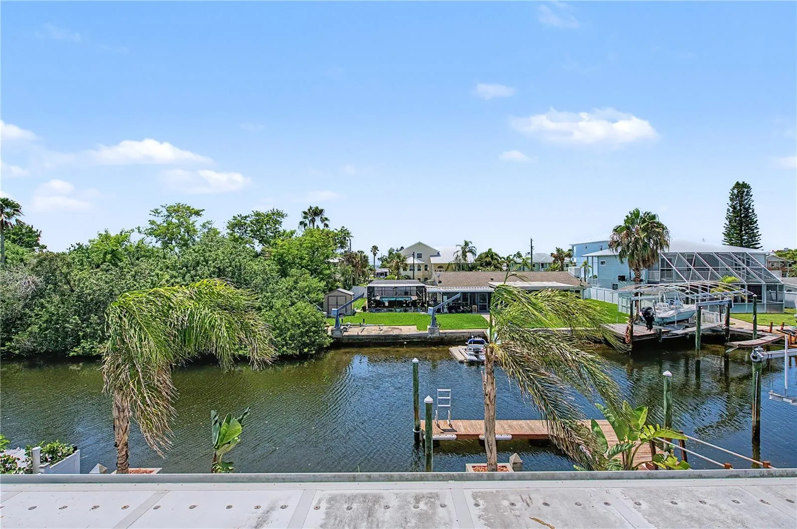 2nd story balcony view