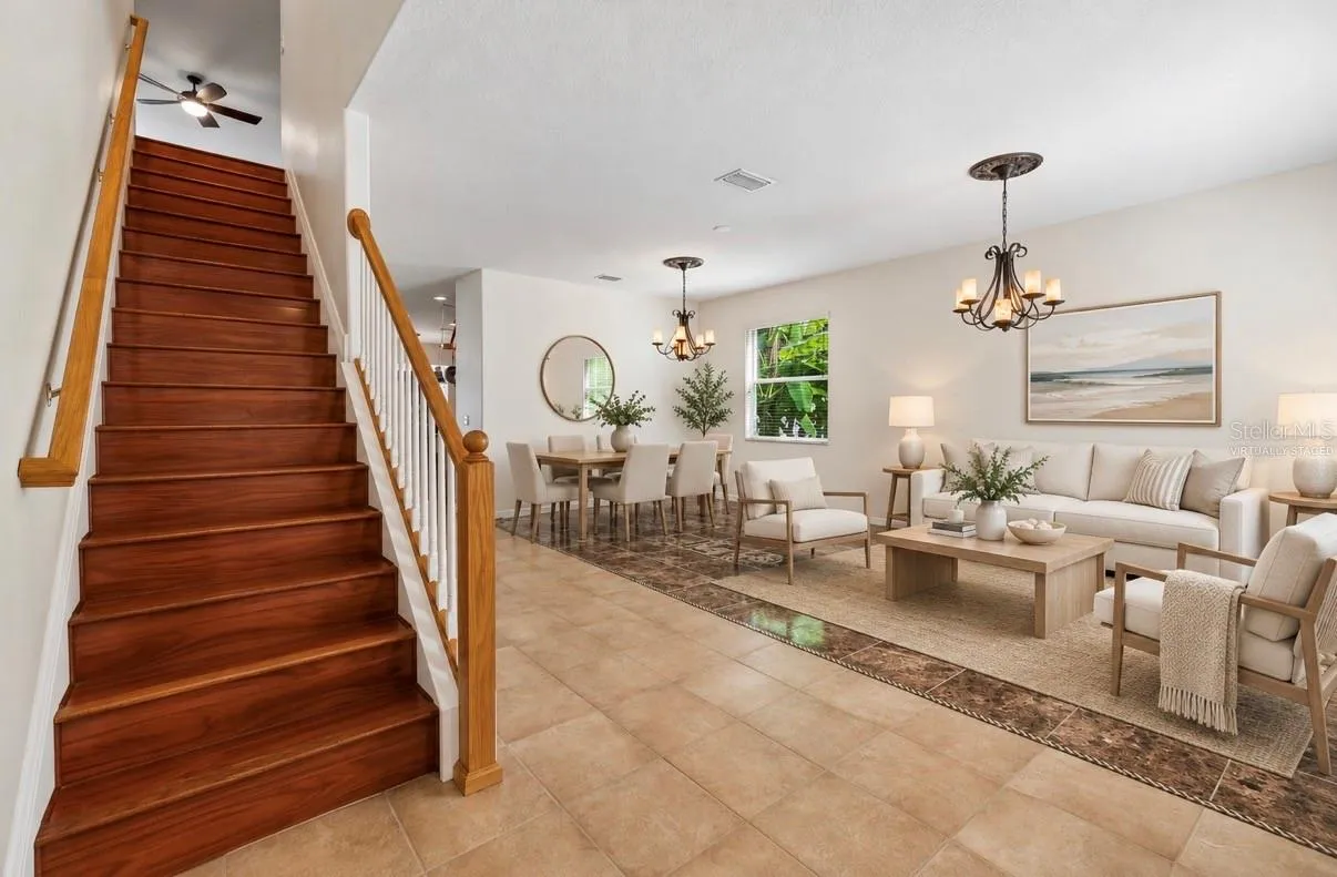 Virtually StagedLiving/Dining Room