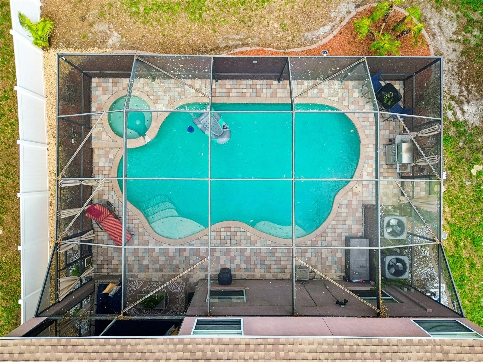 Pool and Spa area