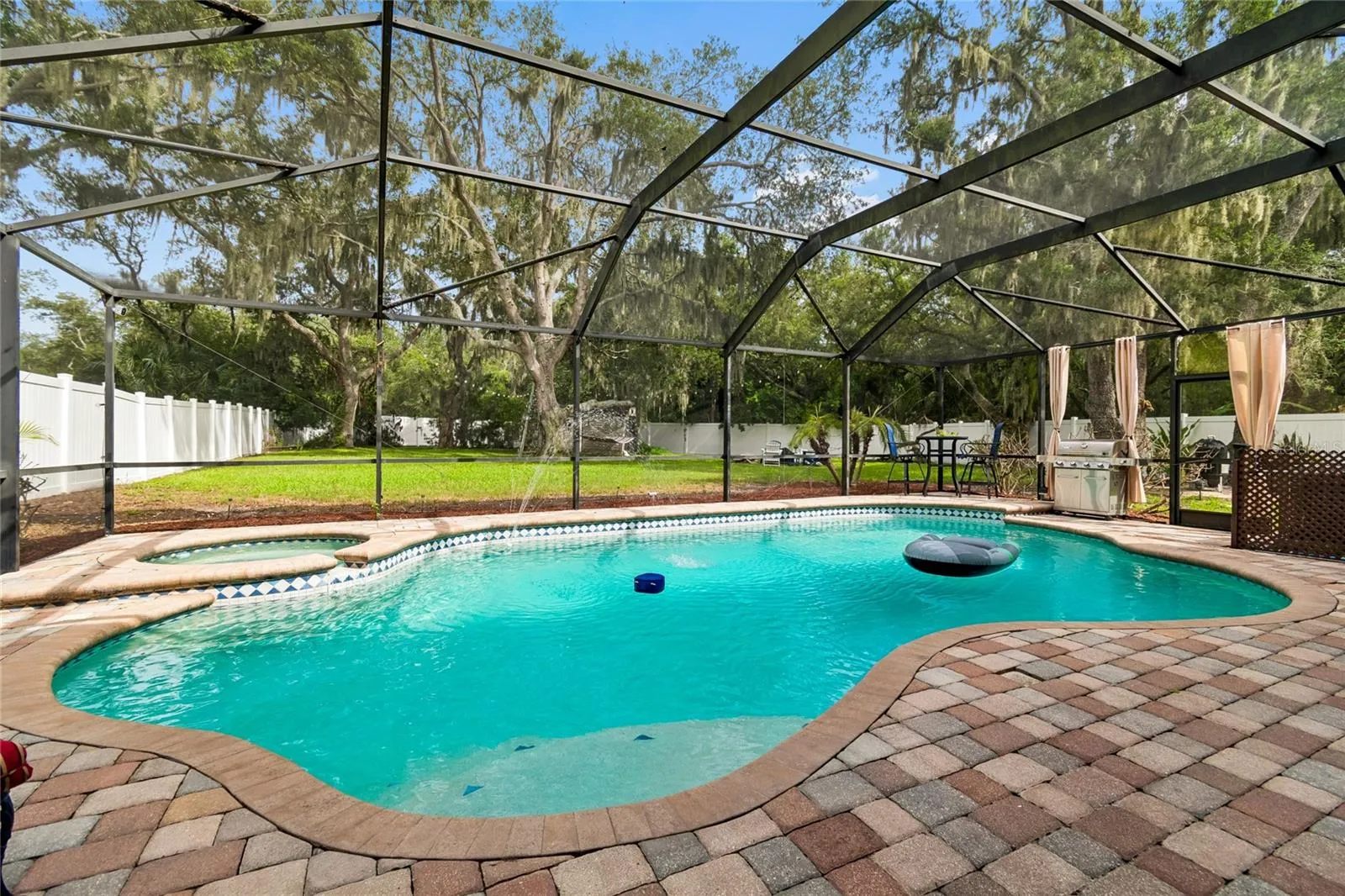 Pool and Spa area