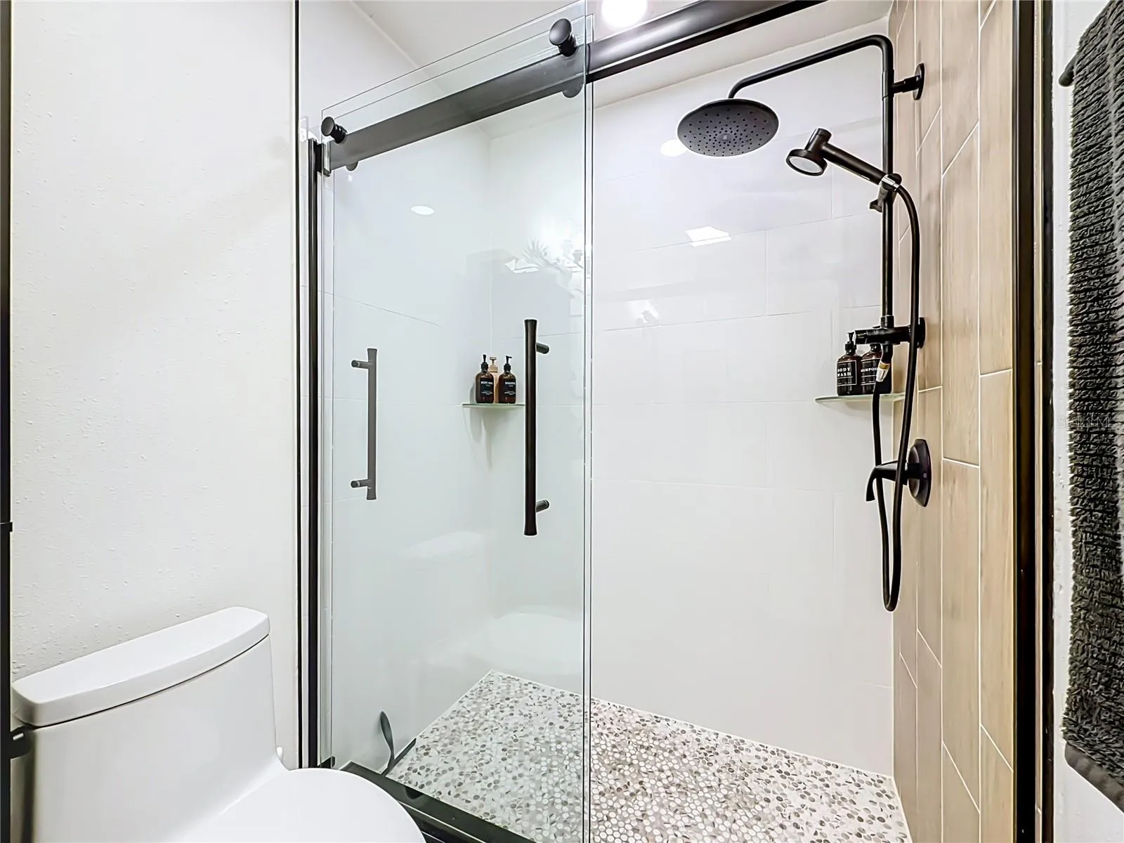 Beautiful walk-in shower