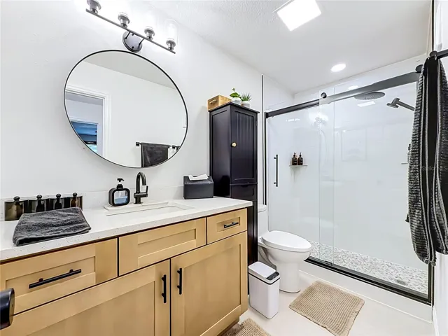 Updated bathroom