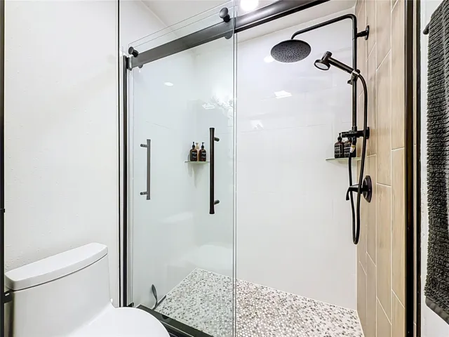 Beautiful walk-in shower