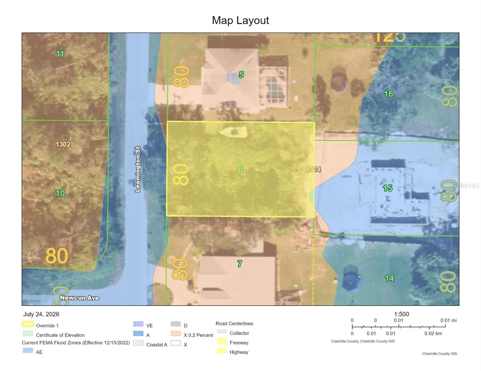 This is in Flood Zone X.  Flood insurance is generally not required.