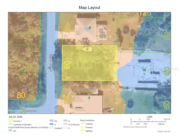 This is in Flood Zone X.  Flood insurance is generally not required.