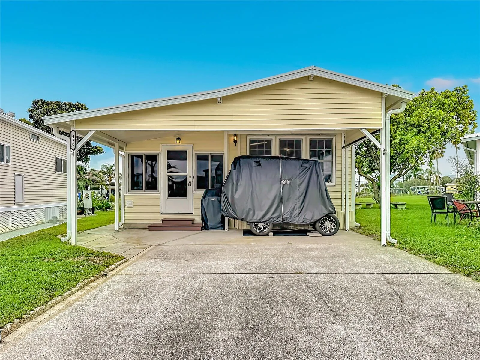 Front of home