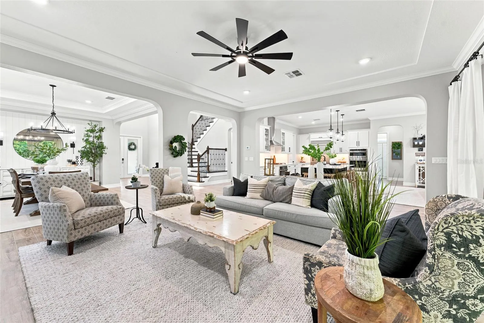 The heart of the home—designed for relaxing all while keeping everyone connected.