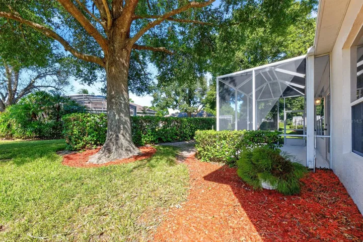 FRESH LANDSCAPING (2023) and REFRESHED PLANTINGS (2026) enhance the curb appeal.