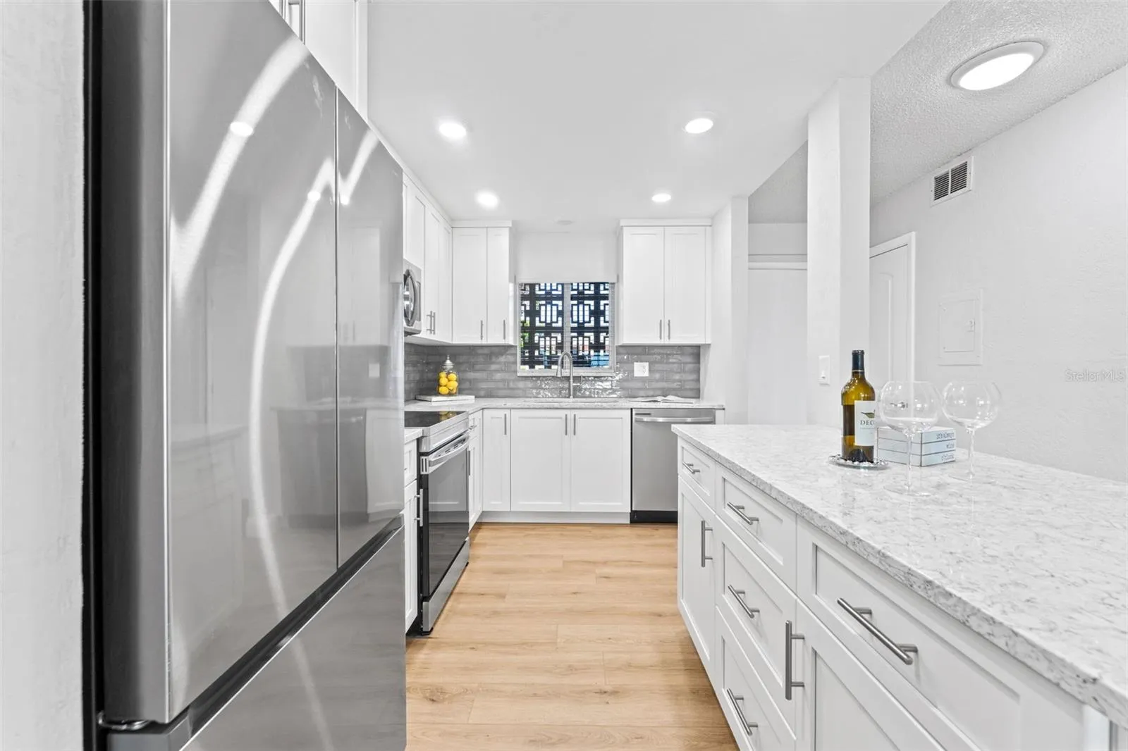 Custom soft-close cabinetry
