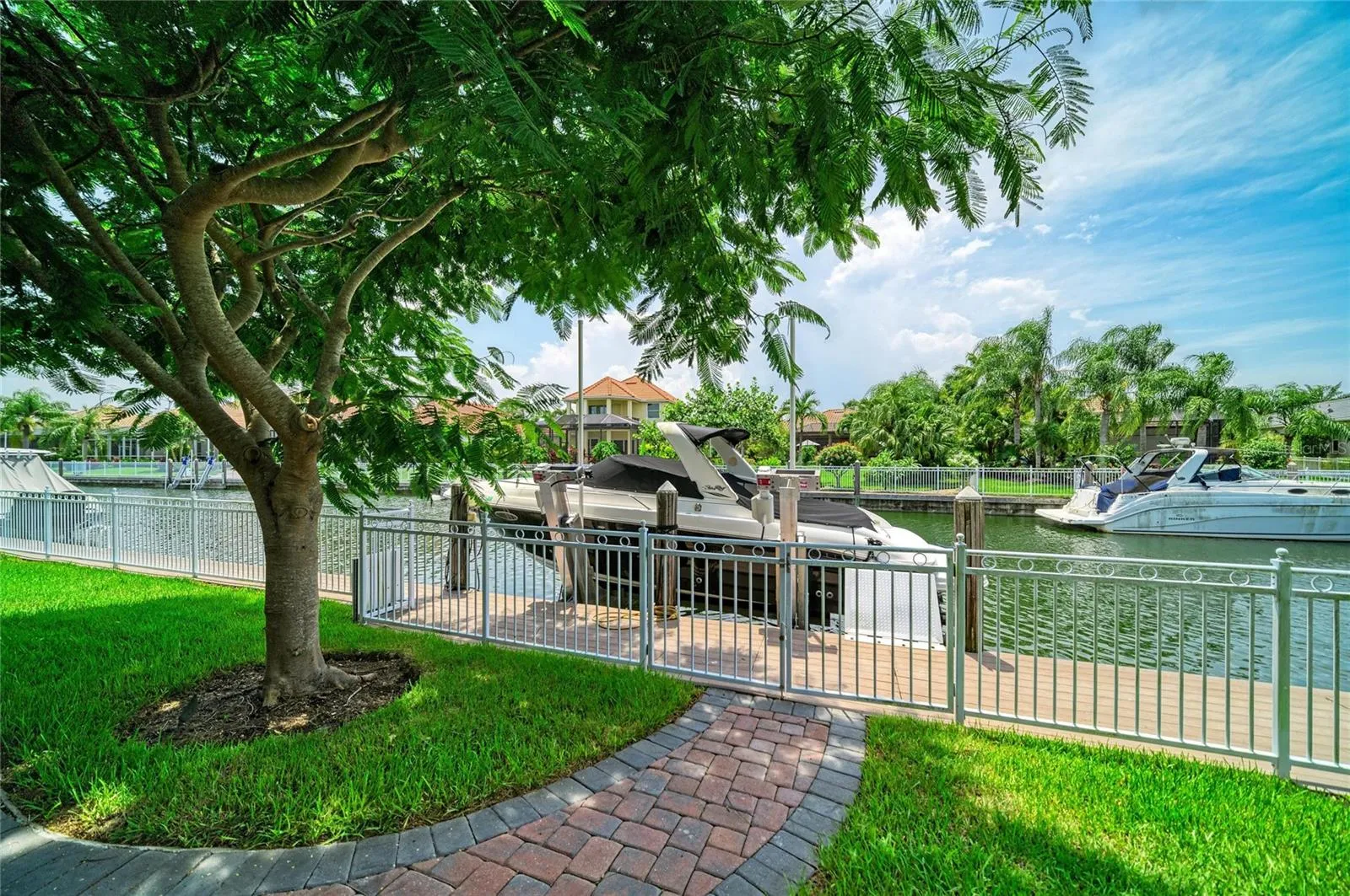 Paver path to dock/boat lift