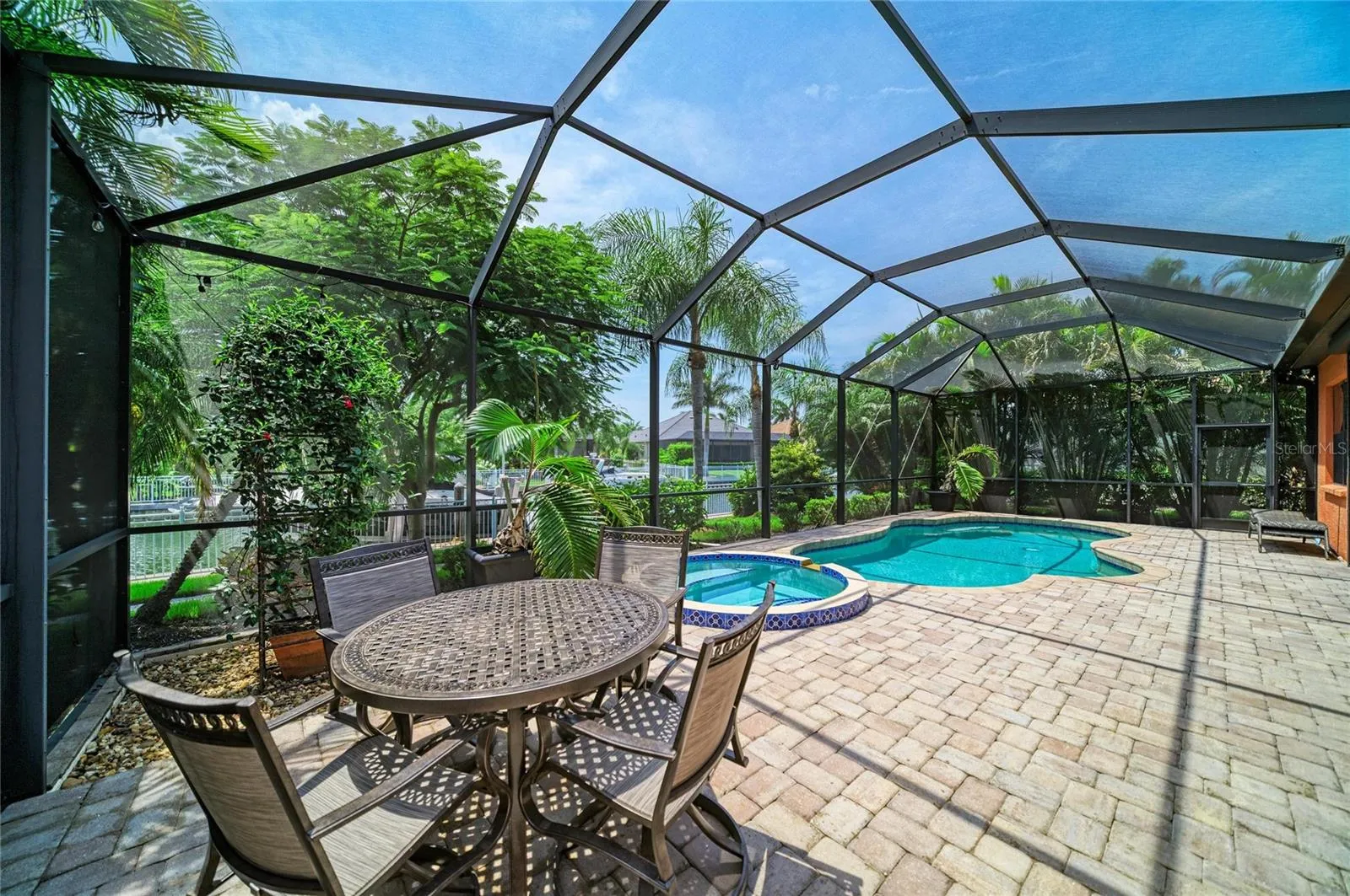Pool area