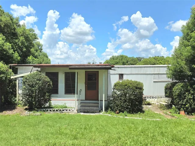 Front, South facing.