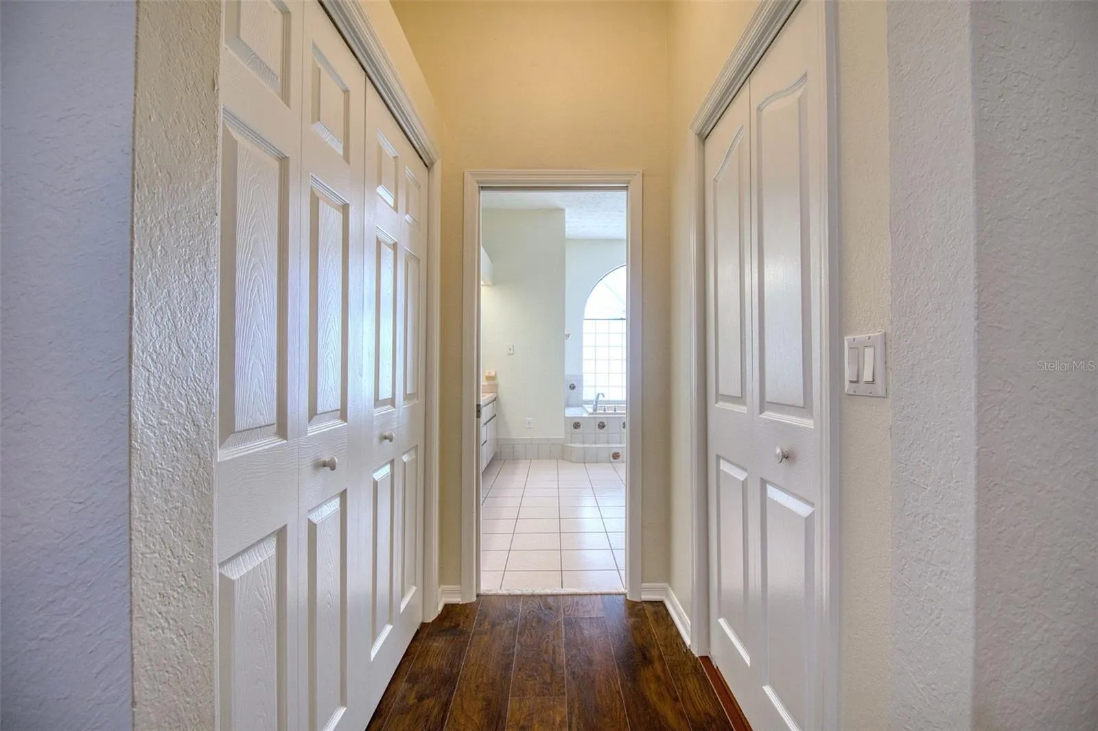 His and hers closets