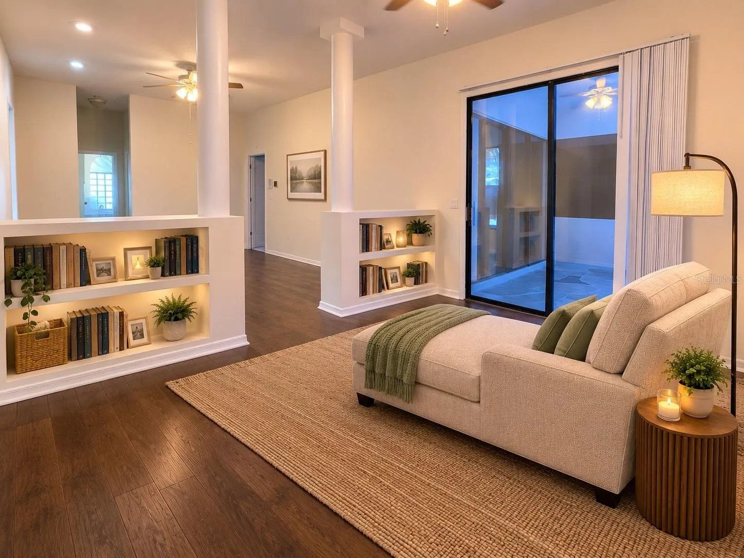 sitting area (staged)