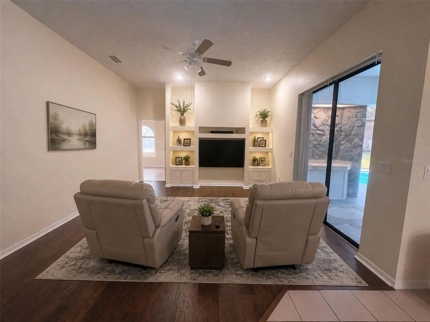 Family room (staged)