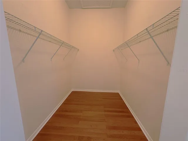 Large walk-in closet